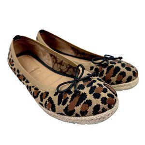 Kelly & Katie Animal Print Ballerina Flats